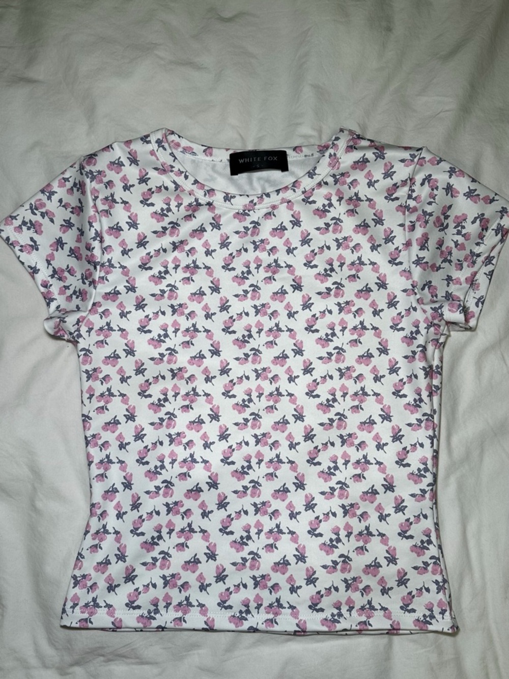 White Fox Boutique Floral Shirt & Shorts Set